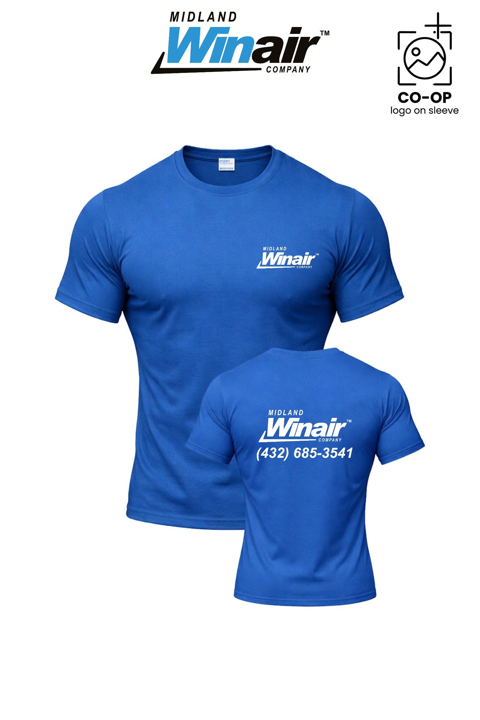 Port & Co™ Performance UPF 50 Tee - Midland Winair