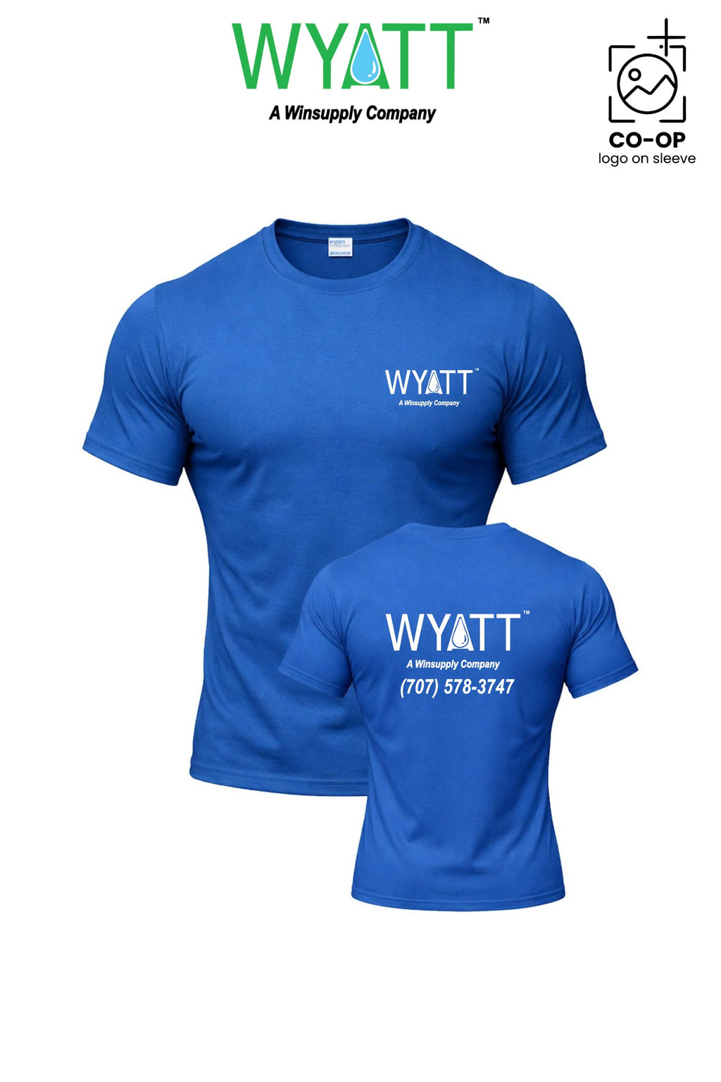 Port & Co™ Performance UPF 50 Tee - Wyatt Irrigation of Santa Rosa