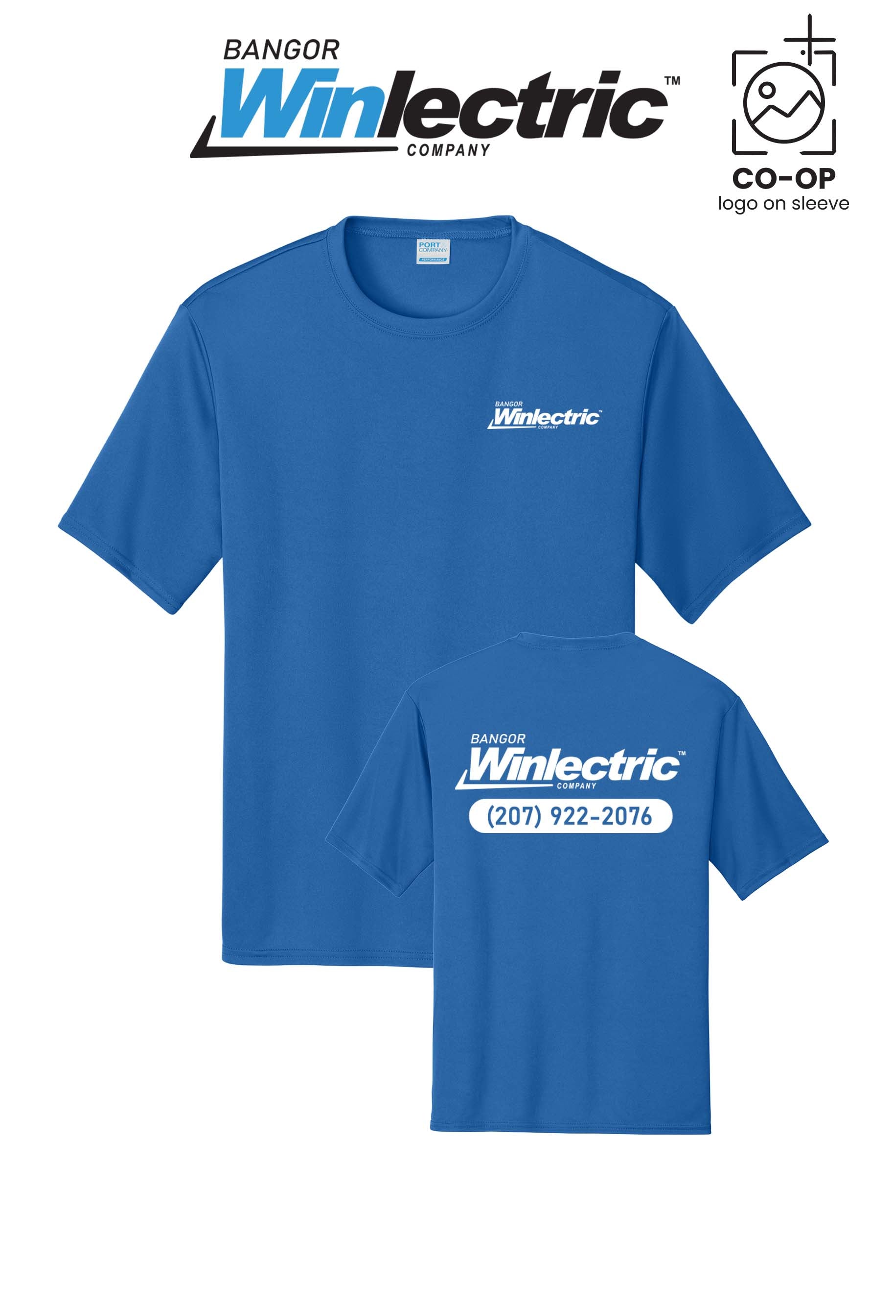 Port & Co™ Performance UPF 50 Tee - Winlectric Bangor