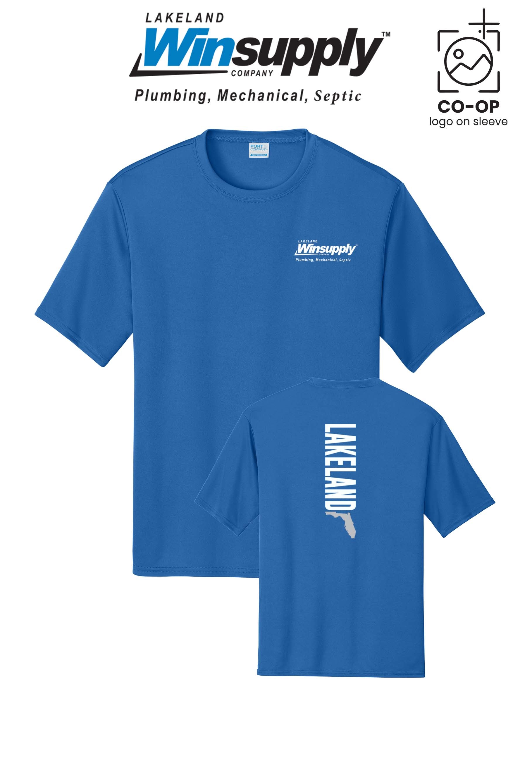 Port & Co™ Performance UPF 50 Tee - Lakeland Winsupply