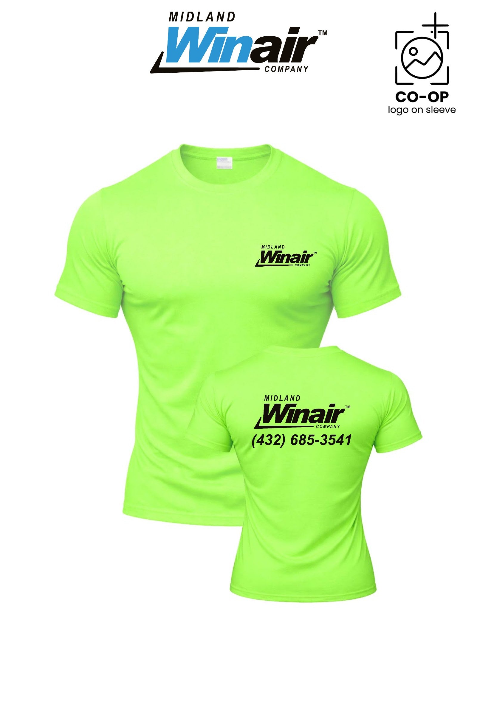Port & Co™ Performance UPF 50 Tee - Midland Winair
