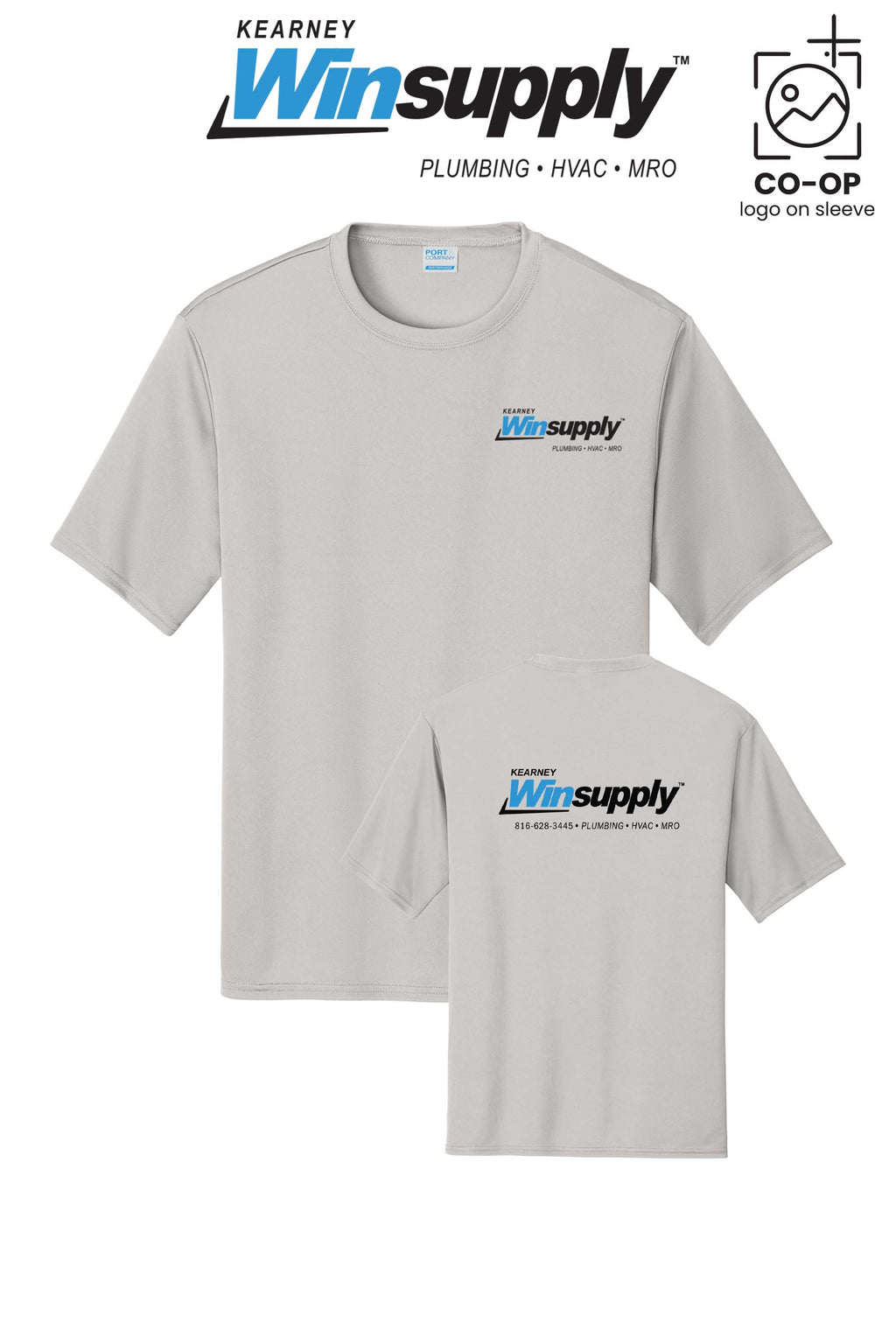 Port & Co™ Performance UPF 50 Tee - Kearney Winsupply
