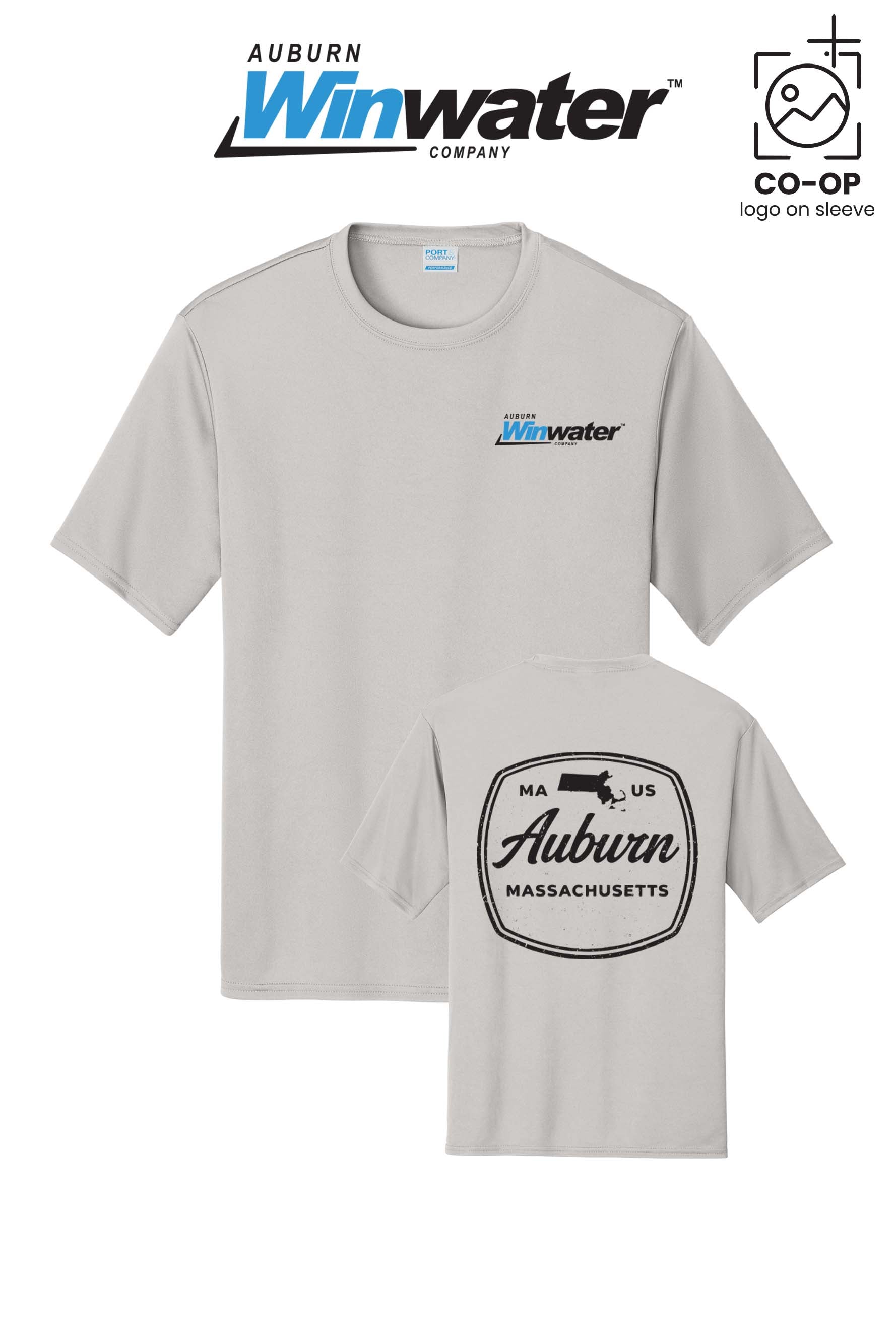 Port & Co™ Performance UPF 50 Tee - Auburn Winwater