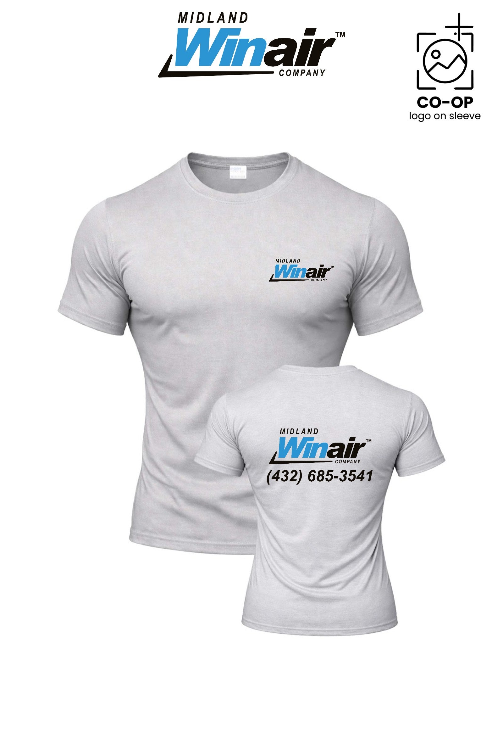 Port & Co™ Performance UPF 50 Tee - Midland Winair