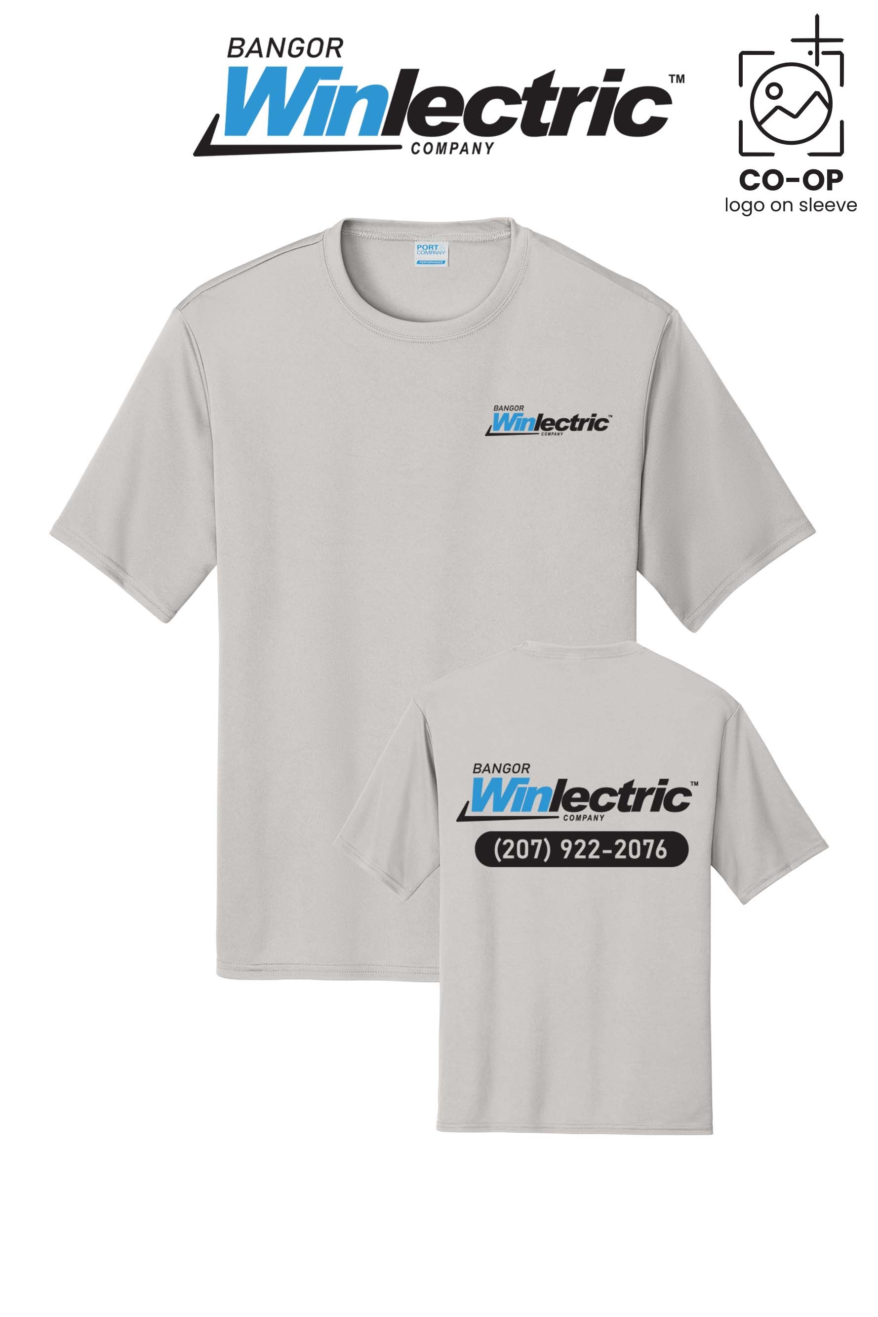 Port & Co™ Performance UPF 50 Tee - Winlectric Bangor