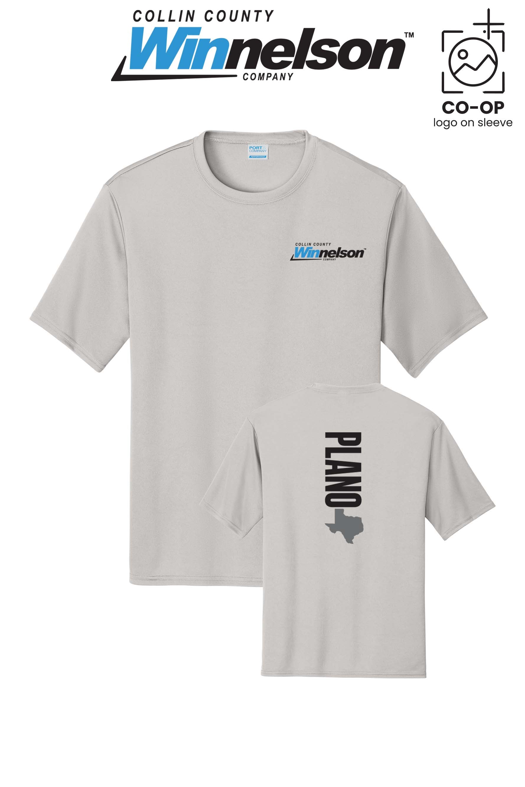 Port & Co™ Performance UPF 50 Tee - Collin County Winnelson