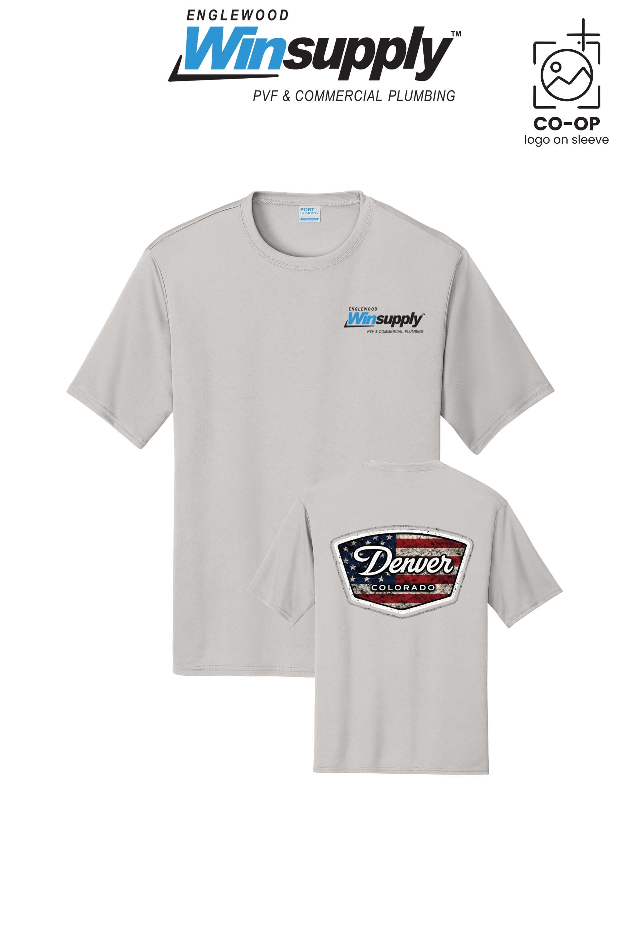 Port & Co™ Performance UPF 50 Tee - Englewood Winsupply