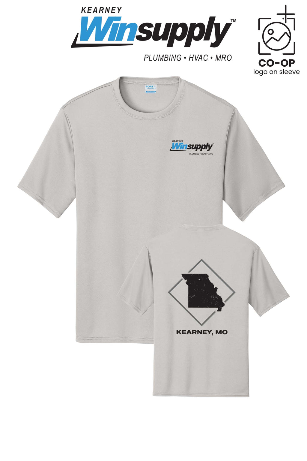 Port & Co™ Performance UPF 50 Tee - Kearney Winsupply