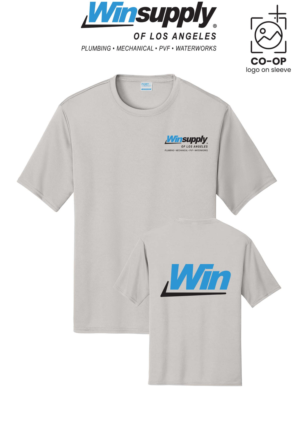 Port & Co™ Performance UPF 50 Tee - Winsupply of Los Angeles