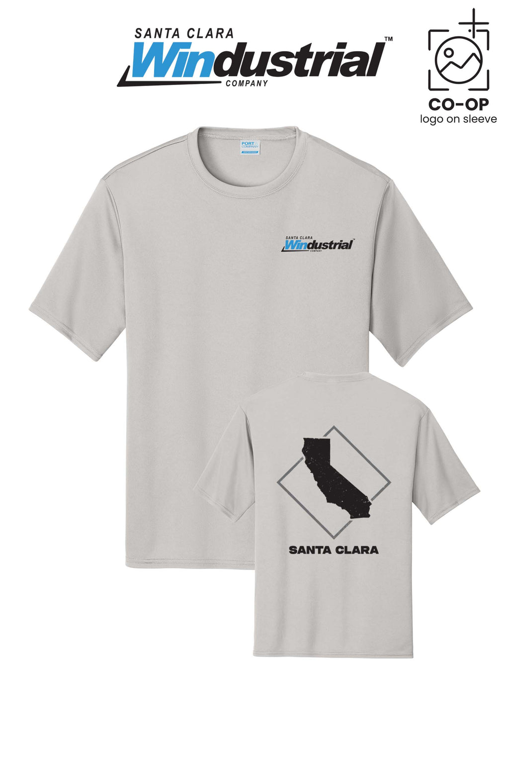 Port & Co™ Performance UPF 50 Tee - Santa Clara Windustrial