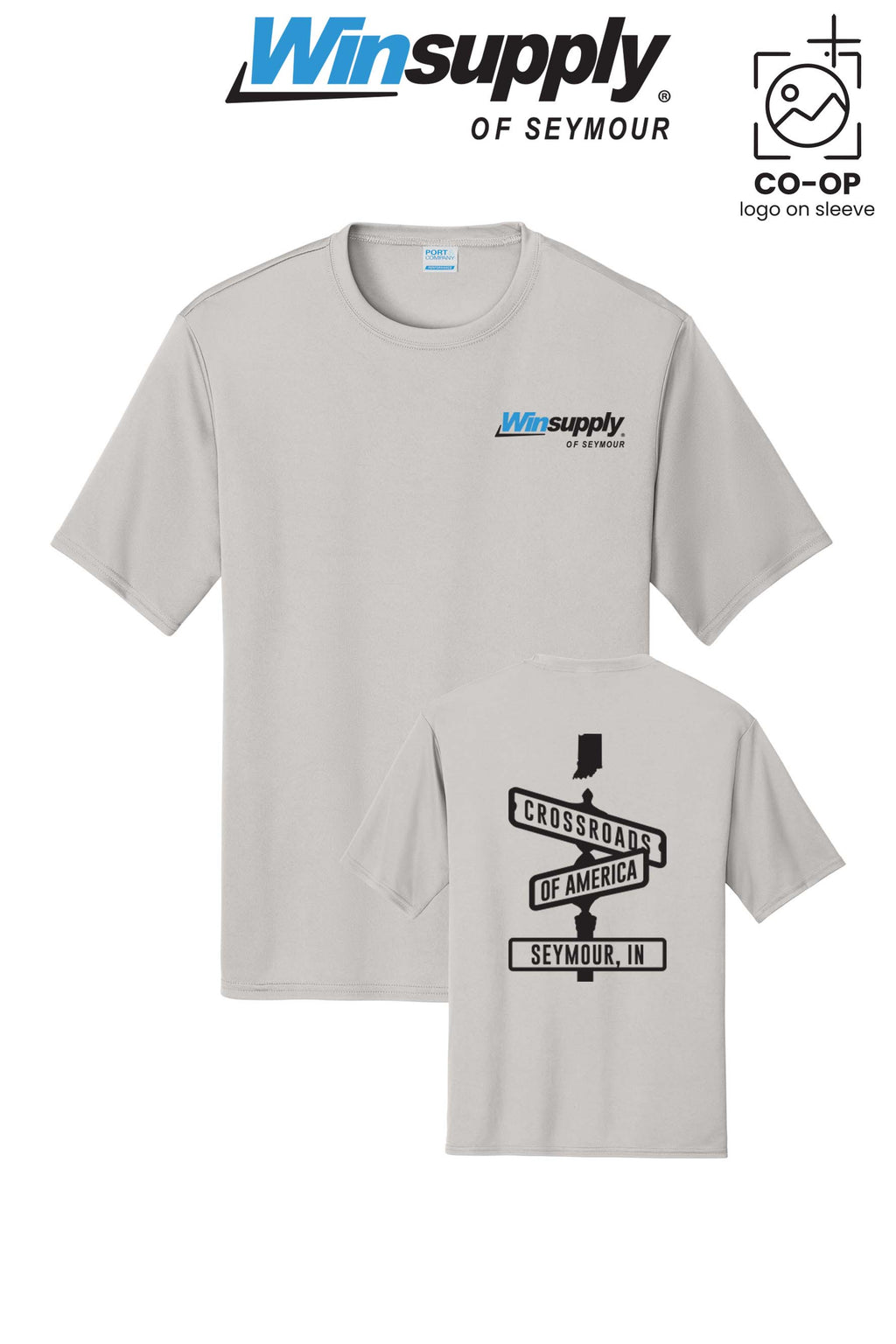 Port & Co™ Performance UPF 50 Tee - Winsupply of Seymour IN