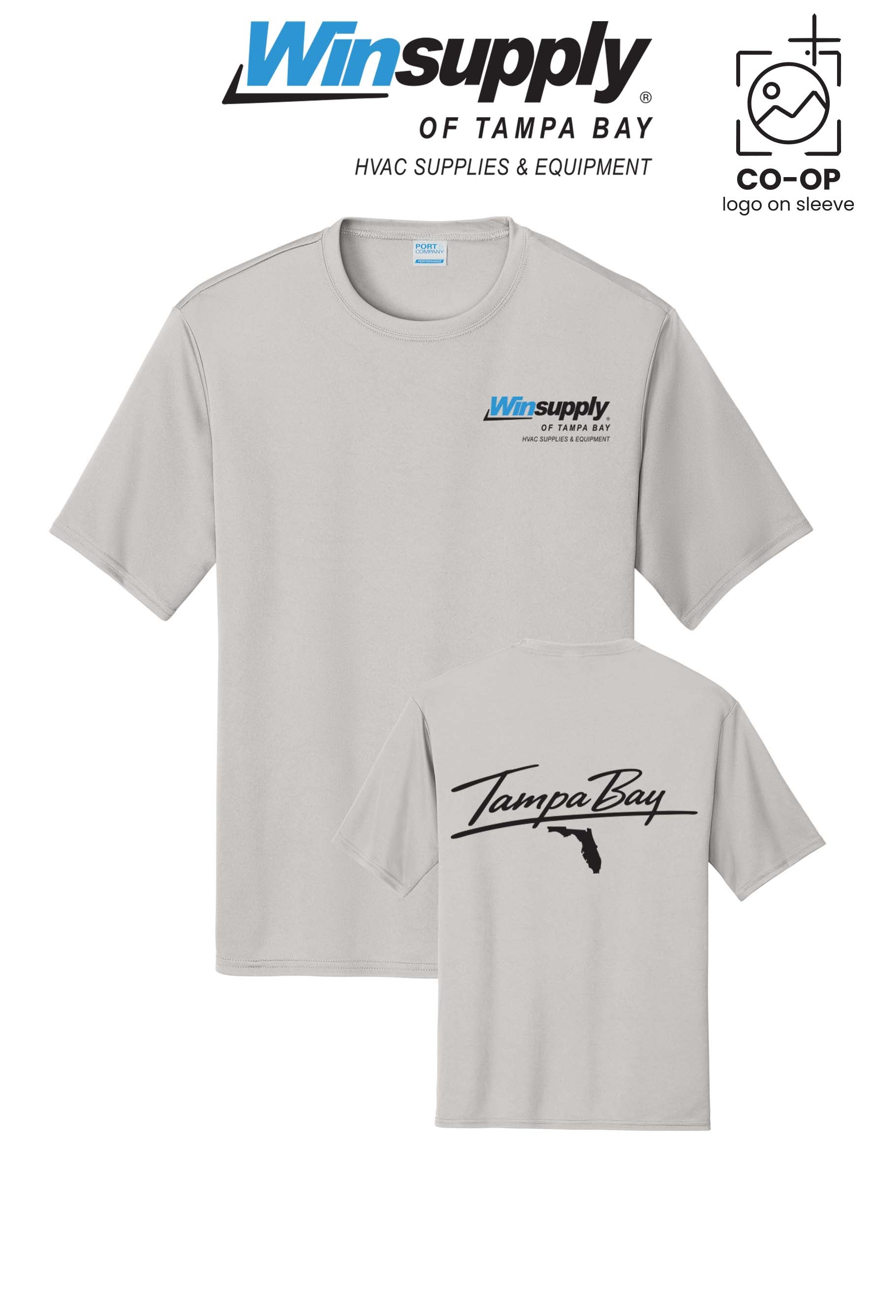 Port & Co™ Performance UPF 50 Tee - Winsupply of Tampa Bay