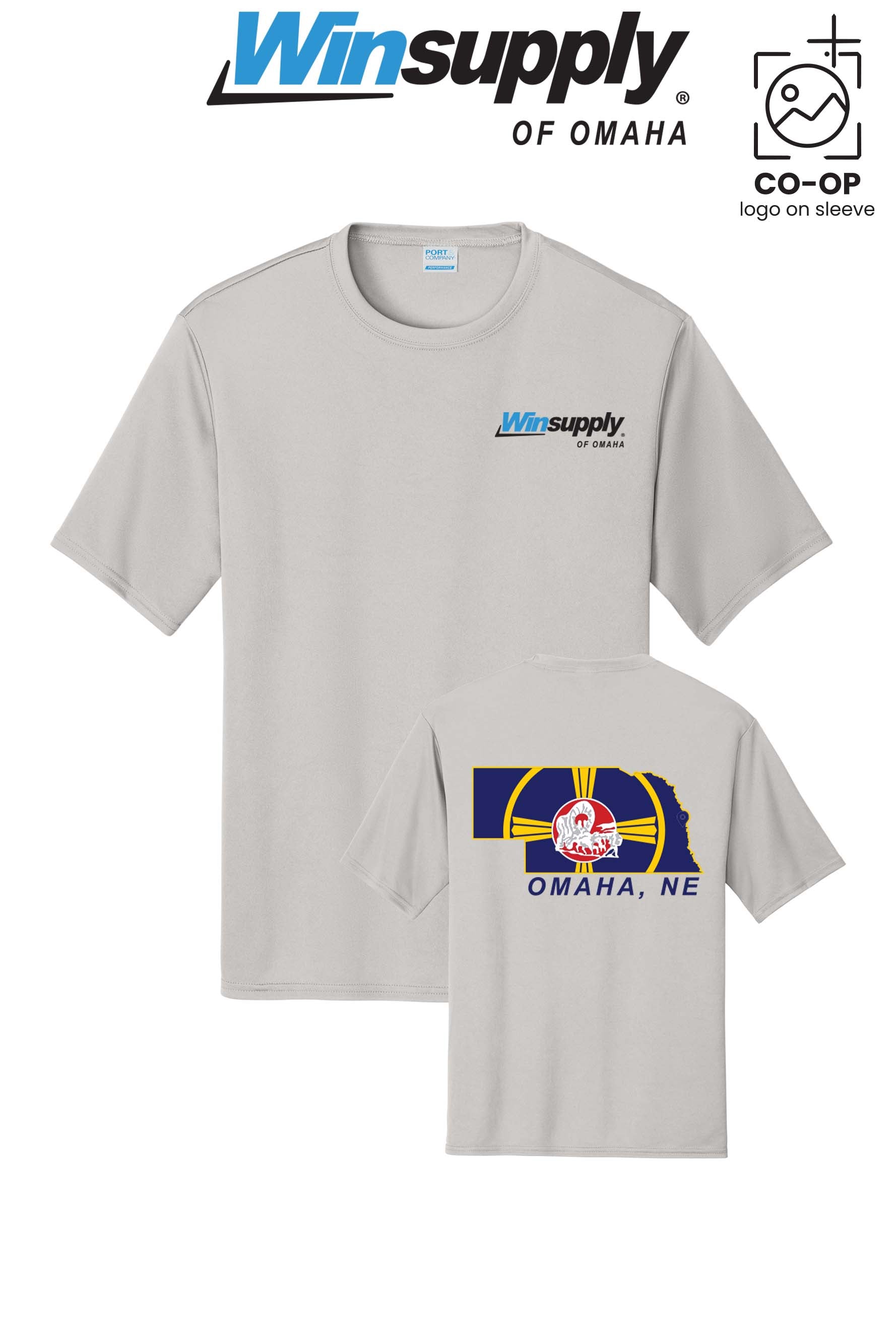 Port & Co™ Performance UPF 50 Tee - Winsupply of Omaha