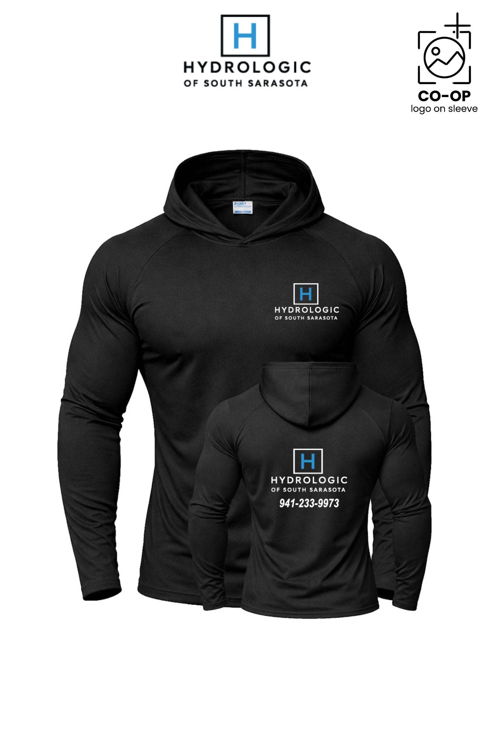 Port & Co™ Performance Pullover Hooded UPF50 Tee - Winsupply Sarasota FL Co.
