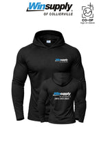 Port & Co™ Performance Pullover Hooded UPF50 Tee - Winsupply of Collierville