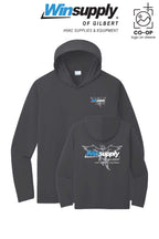 Port & Co™ Performance Pullover Hooded UPF50 Tee - Winsupply of Gilbert
