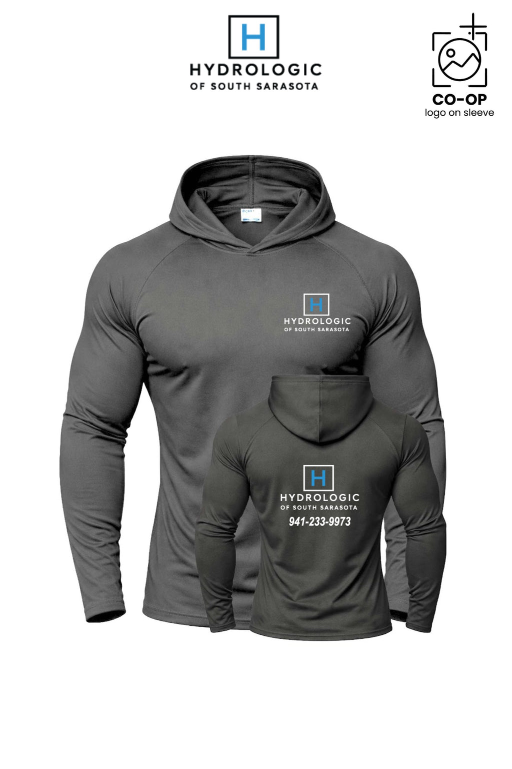 Port & Co™ Performance Pullover Hooded UPF50 Tee - Winsupply Sarasota FL Co.