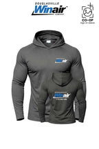Port & Co™ Performance Pullover Hooded UPF50 Tee - Douglasville Winair