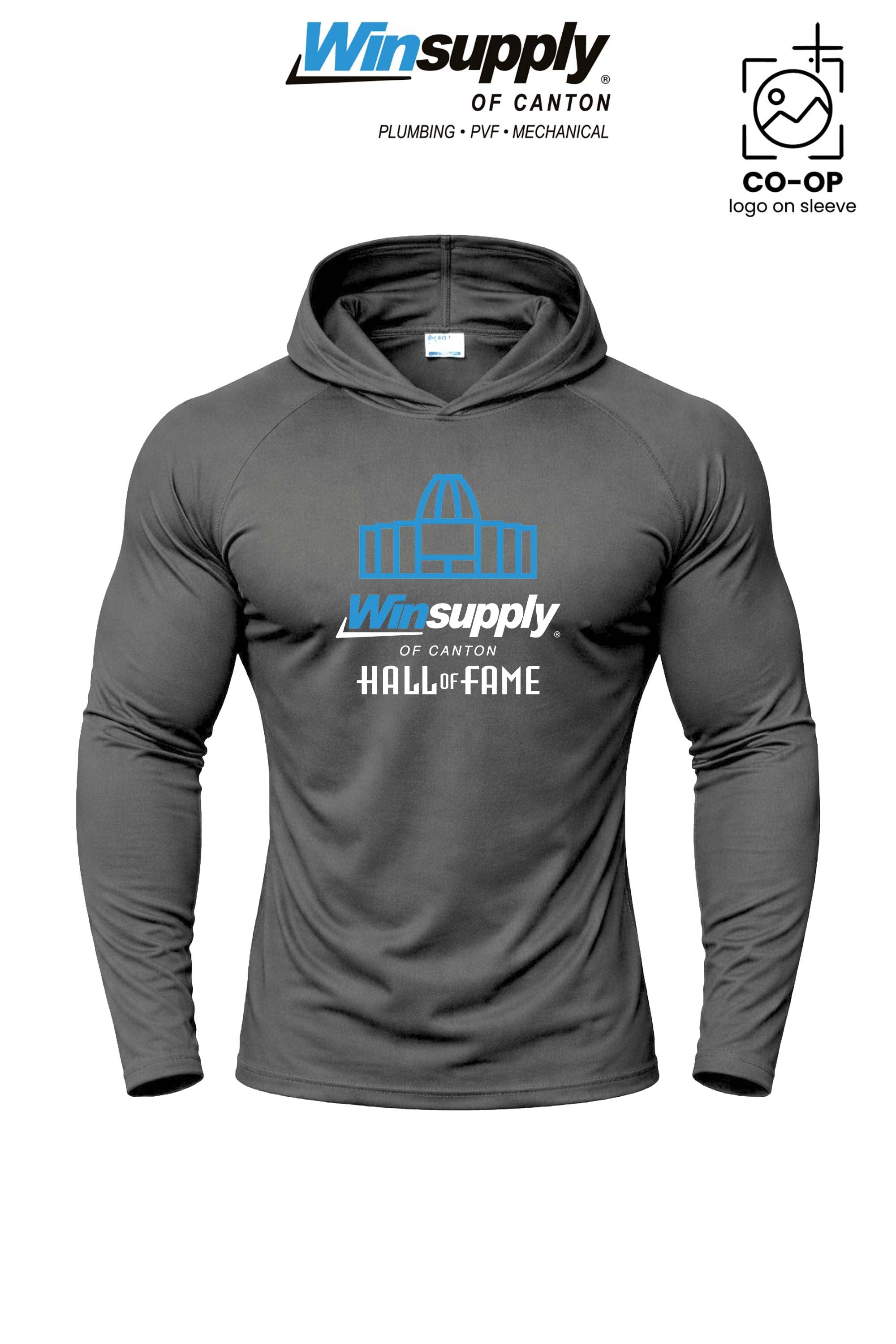 Port & Co™ Performance Pullover Hooded UPF50 Tee - Winsupply of Canton