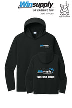 Port & Co™ Performance Pullover Hooded UPF50 Tee - Winsupply of Farmington