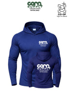 Port & Co™ Performance Pullover Hooded UPF50 Tee - Carr Supply - Tiffin