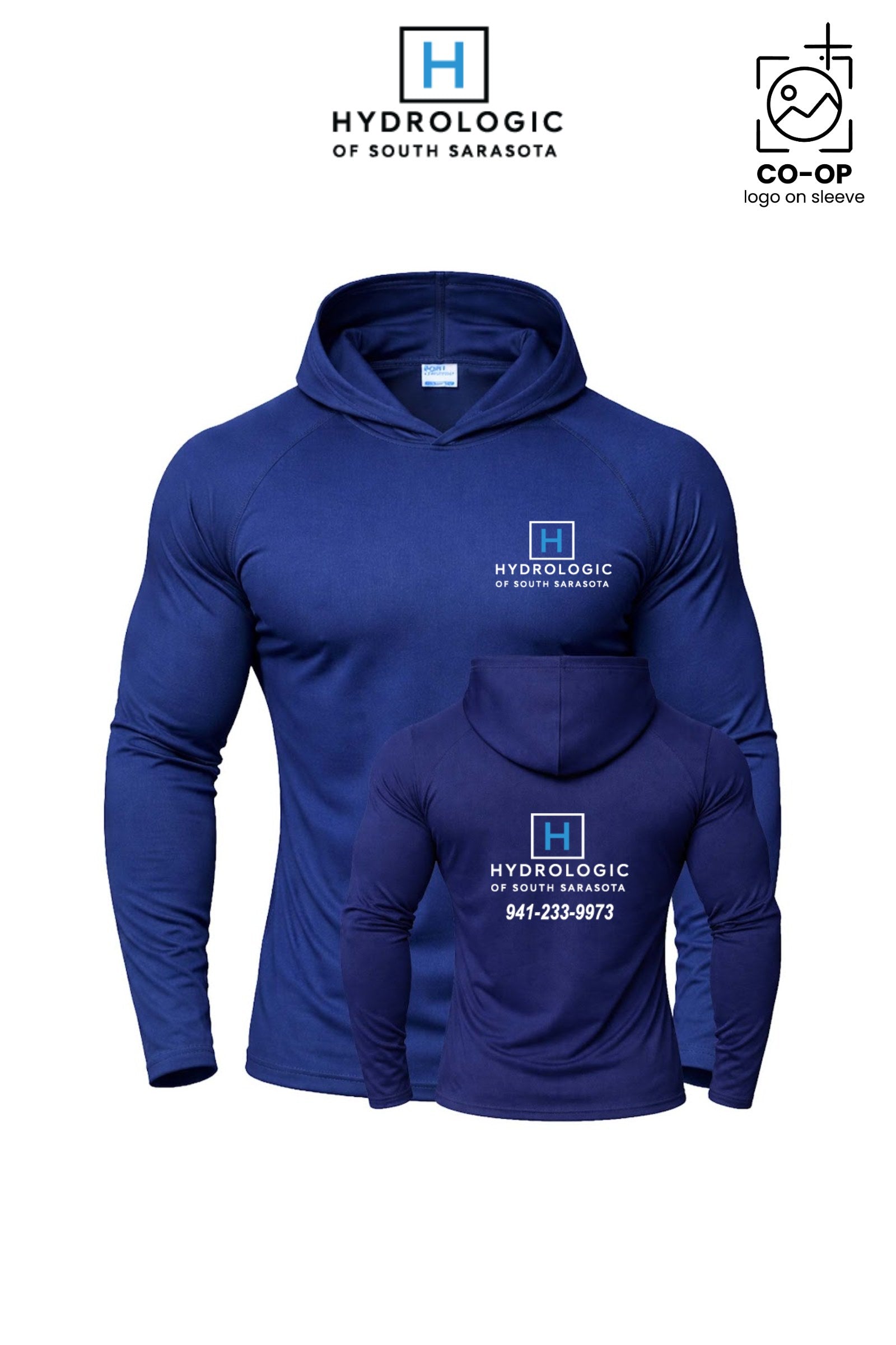 Port & Co™ Performance Pullover Hooded UPF50 Tee - Winsupply Sarasota FL Co.