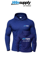 Port & Co™ Performance Pullover Hooded UPF50 Tee - Winsupply of Fargo
