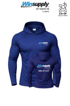 Port & Co™ Performance Pullover Hooded UPF50 Tee - Winsupply of Santa Fe