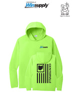 Port & Co™ Performance Pullover Hooded UPF50 Tee - Winsupply Centerville OH