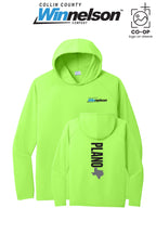 Port & Co™ Performance Pullover Hooded UPF50 Tee - Collin County Winnelson