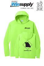 Port & Co™ Performance Pullover Hooded UPF50 Tee - Kearney Winsupply