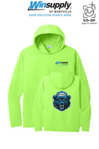 Port & Co™ Performance Pullover Hooded UPF50 Tee - Winsupply of Maryville