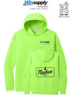 Port & Co™ Performance Pullover Hooded UPF50 Tee - Winsupply of Nashua