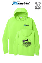 Port & Co™ Performance Pullover Hooded UPF50 Tee - Windustrial Triple Cities