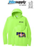 Port & Co™ Performance Pullover Hooded UPF50 Tee - Winsupply of Omaha