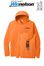 Port & Co™ Performance Pullover Hooded UPF50 Tee - Collin County Winnelson