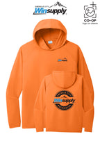 Port & Co™ Performance Pullover Hooded UPF50 Tee - Winsupply Emerald City