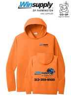 Port & Co™ Performance Pullover Hooded UPF50 Tee - Winsupply of Farmington