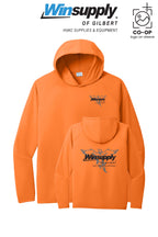 Port & Co™ Performance Pullover Hooded UPF50 Tee - Winsupply of Gilbert