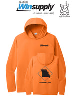 Port & Co™ Performance Pullover Hooded UPF50 Tee - Kearney Winsupply