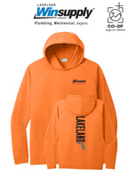 Port & Co™ Performance Pullover Hooded UPF50 Tee - Lakeland Winsupply