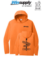 Port & Co™ Performance Pullover Hooded UPF50 Tee - Winsupply of Seymour IN