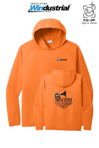 Port & Co™ Performance Pullover Hooded UPF50 Tee - Windustrial Triple Cities