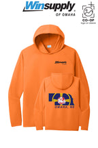 Port & Co™ Performance Pullover Hooded UPF50 Tee - Winsupply of Omaha