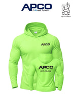 Port & Co™ Performance Pullover Hooded UPF50 Tee - APCO Supply - Indianapolis