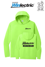 Port & Co™ Performance Pullover Hooded UPF50 Tee - Winlectric Bangor