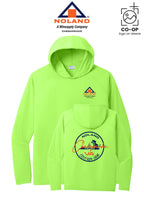 Port & Co™ Performance Pullover Hooded UPF50 Tee - Noland Company Chesapeake