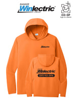 Port & Co™ Performance Pullover Hooded UPF50 Tee - Winlectric Bangor