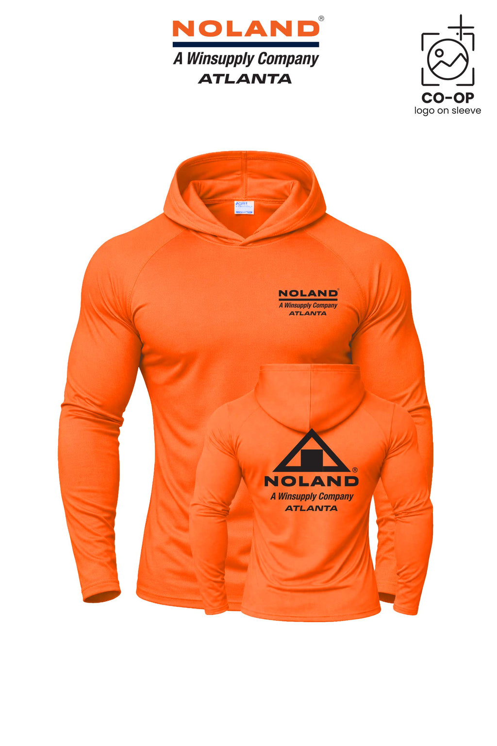 Port & Co™ Performance Pullover Hooded UPF50 Tee - Atlanta Noland