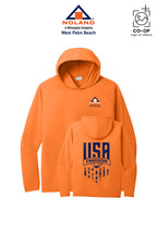 Port & Co™ Performance Pullover Hooded UPF50 Tee - Noland West Palm Beach